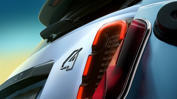 rear lights - Renault 4 E-Tech electric