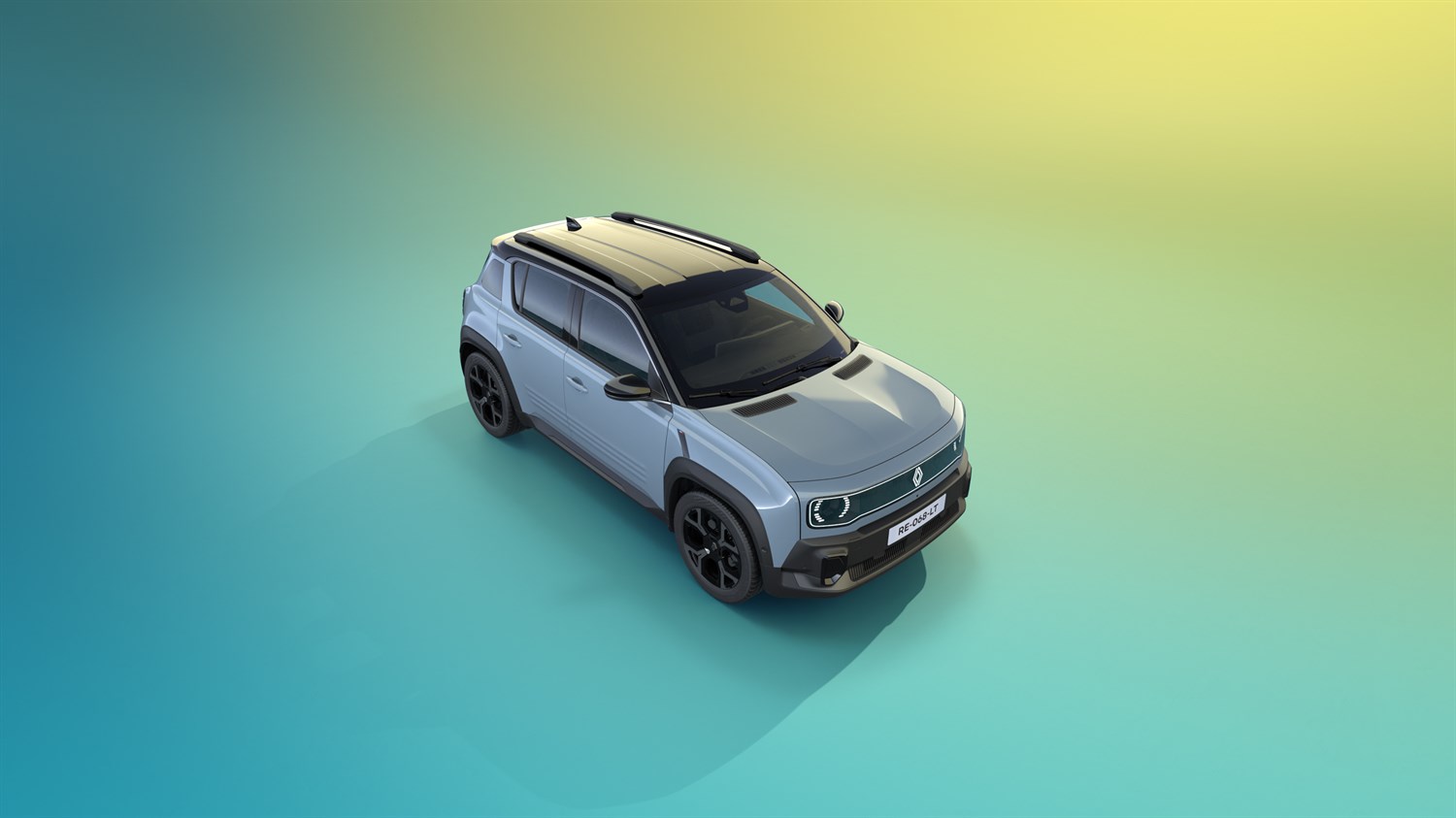 cloud blue - Renault 4 E-Tech electric