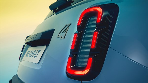 rear lights - Renault 4 E-Tech electric