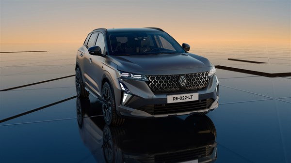 front grille - Renault Austral full hybrid E-Tech