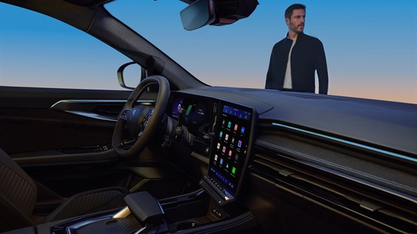 fabric steering wheel - Renault Austral full hybrid E-Tech