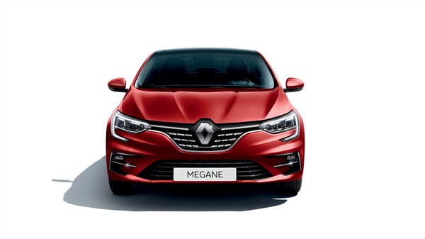 new Megane Sedan front end